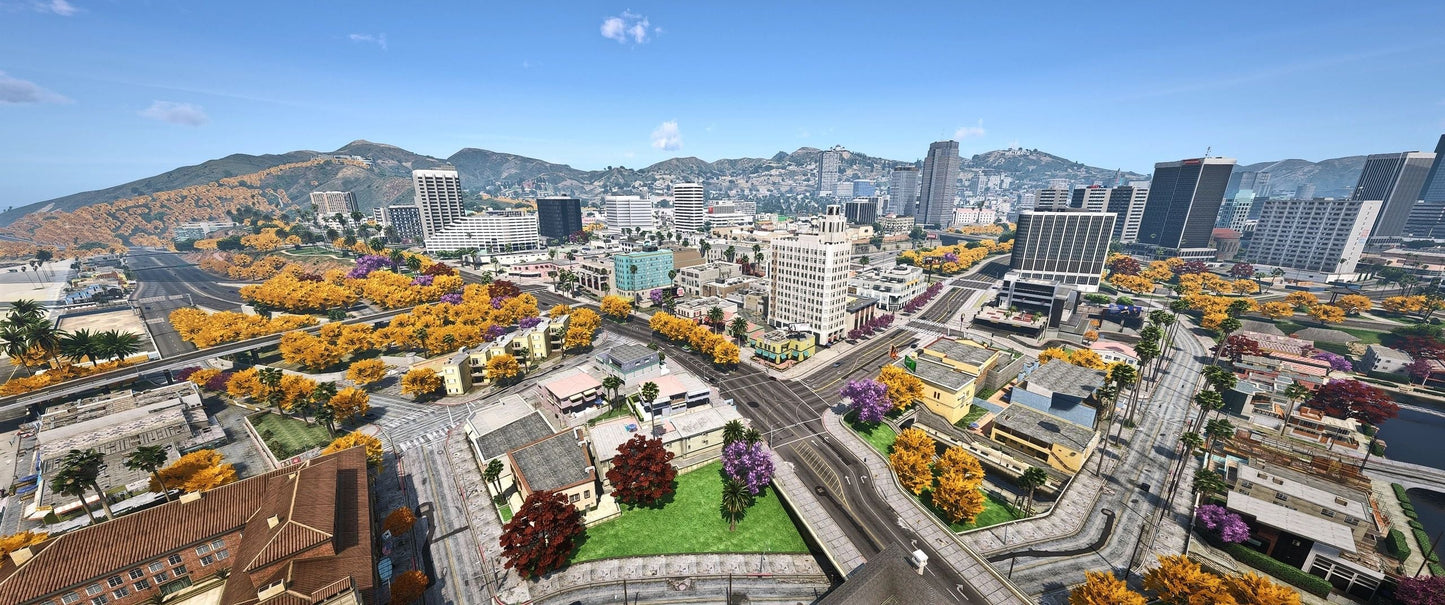 [MAP] Tree Orange Flowers