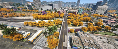 [MAP] Tree Orange Flowers