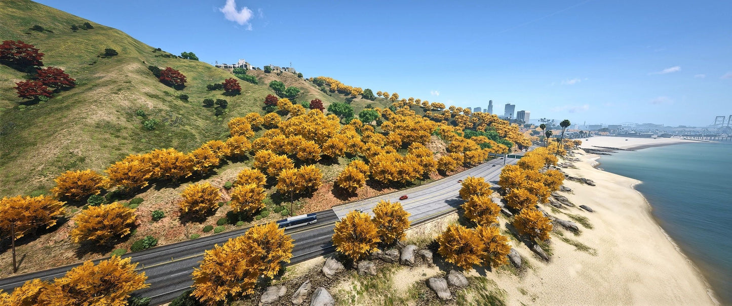 [MAP] Tree Orange Flowers