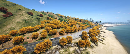 [MAP] Tree Orange Flowers