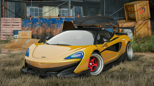 McLaren 600LT Widebody With LV Bag | Pilow Design
