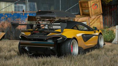 McLaren 600LT Widebody With LV Bag | Pilow Design