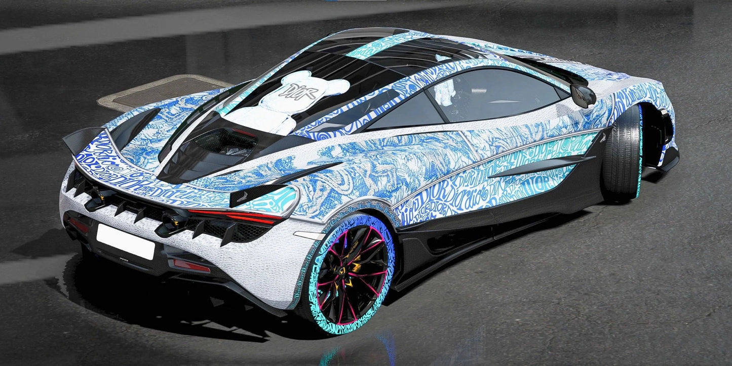 McLaren 720s Fury Christian Dior [Dynamic Lights] | Carrot Designer