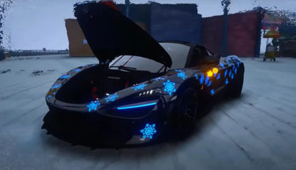 McLaren 720s Santa Christmas Special Edition