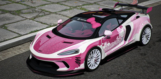 McLaren GT Hello Kitty [20+ Tuning] [Dinamic Lights] | Port Baek