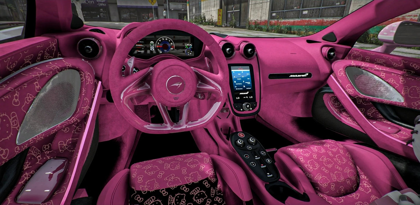McLaren GT Hello Kitty [20+ Tuning] [Dinamic Lights] | Port Baek