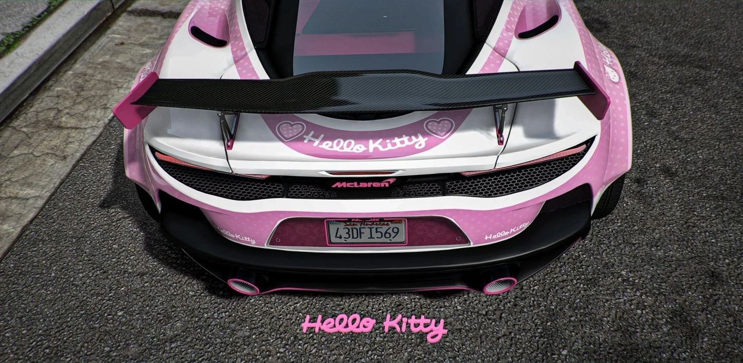 McLaren GT Hello Kitty [20+ Tuning] [Dinamic Lights] | Port Baek