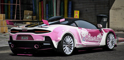 McLaren GT Hello Kitty [20+ Tuning] [Dinamic Lights] | Port Baek