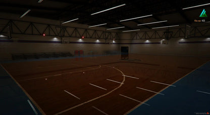 [MLO] FOOTBALL FIELDBASKETBALL COURT HIGH SCHOOL