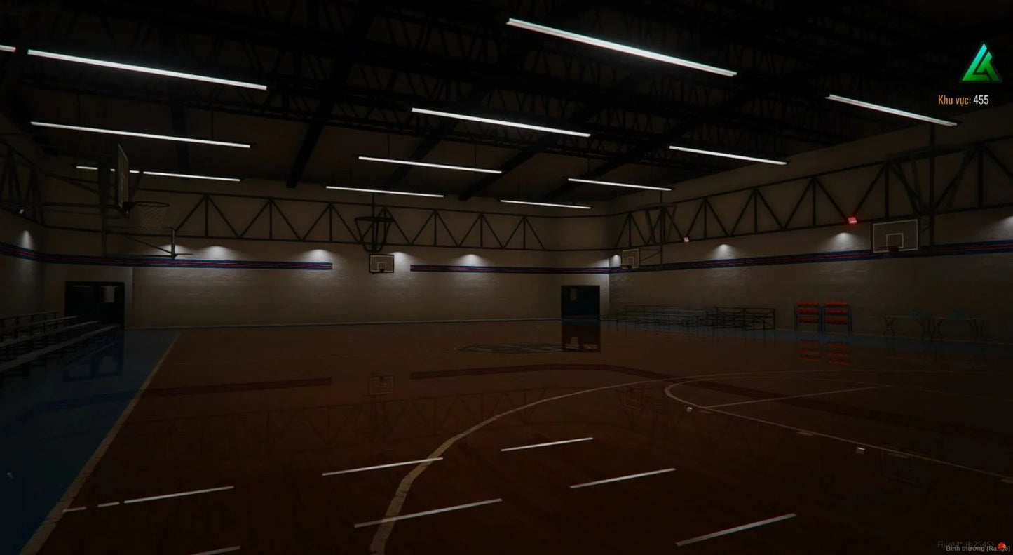 [MLO] FOOTBALL FIELDBASKETBALL COURT HIGH SCHOOL