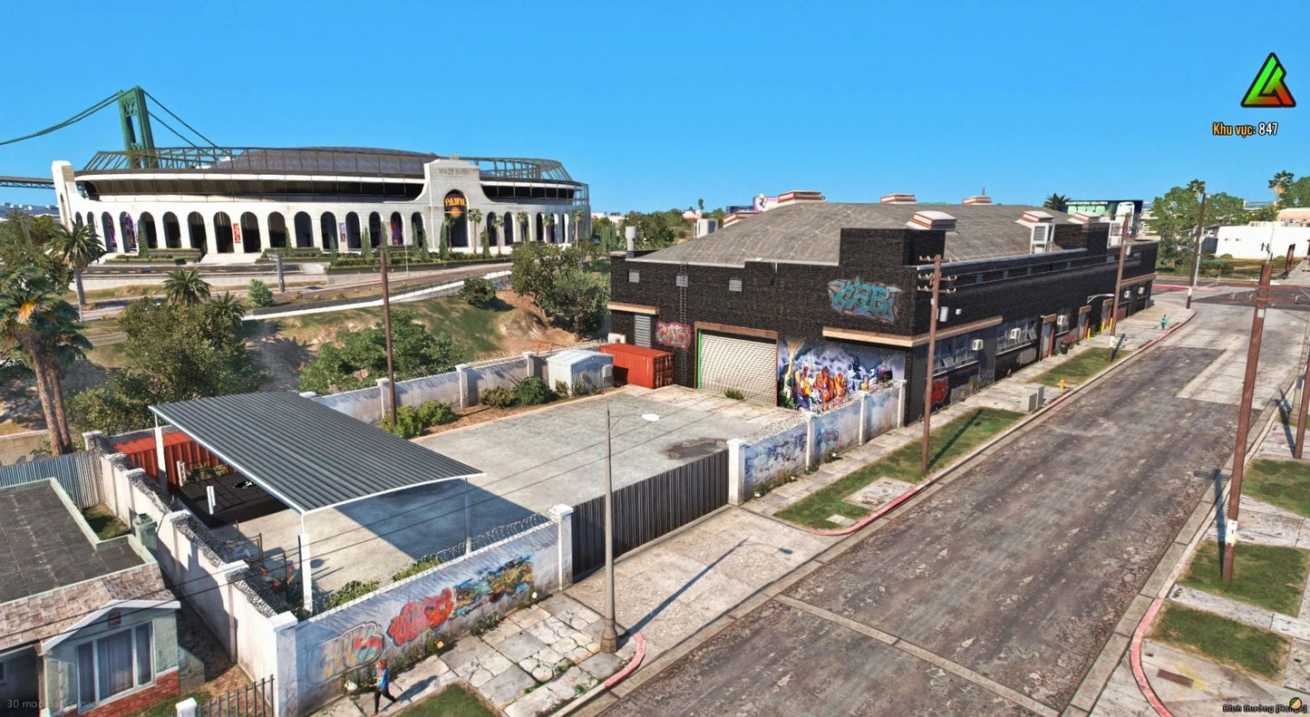 [MLO] Grove Street Gang Compound (Gang Zone)