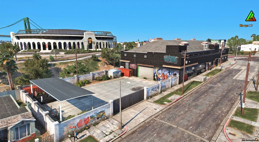 [MLO] Grove Street Gang Compound (Gang Zone)