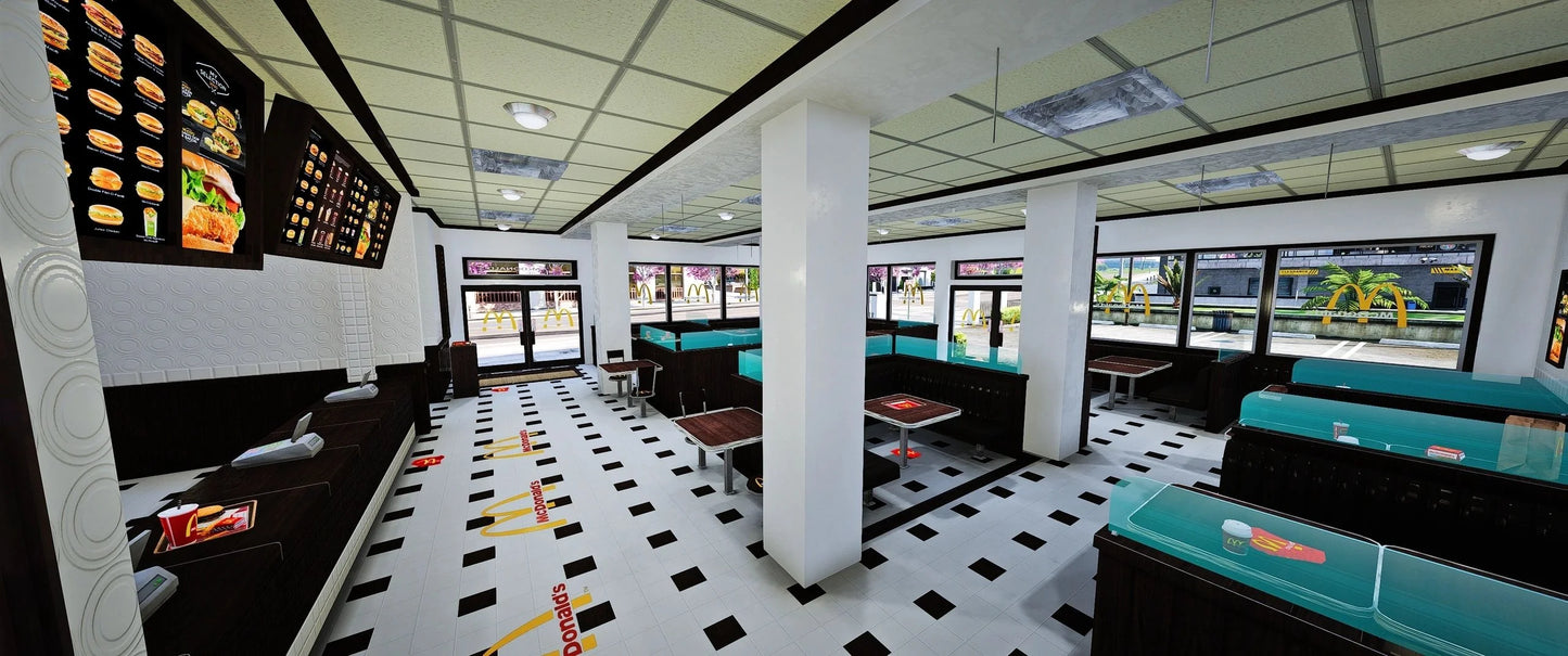 [MLO] McDonalds Cafe