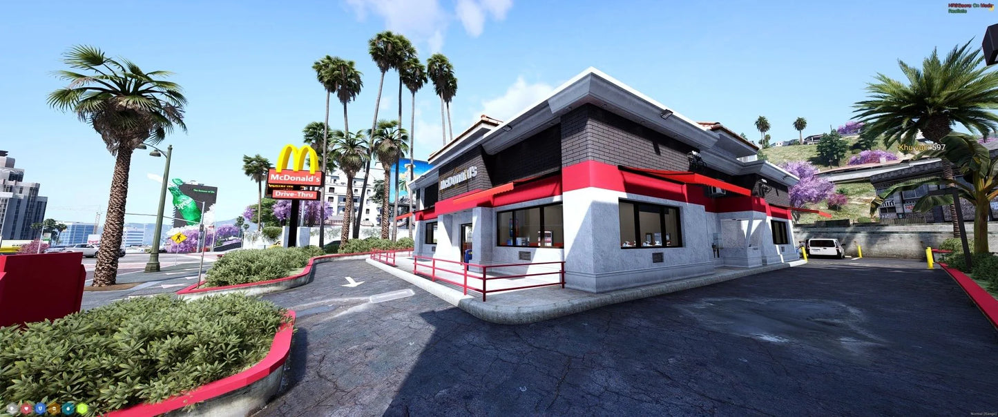 [MLO] McDonald's Vinewood V2