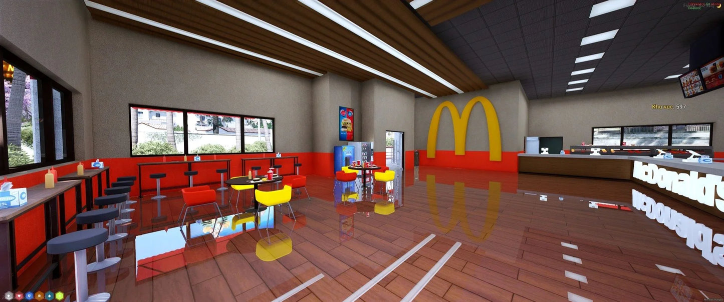 [MLO] McDonald's Vinewood V2