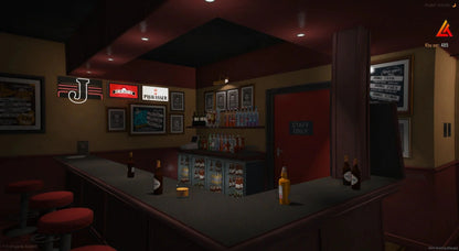 [MLO] Open Interior Stand Up Cafe Overview (Bar)