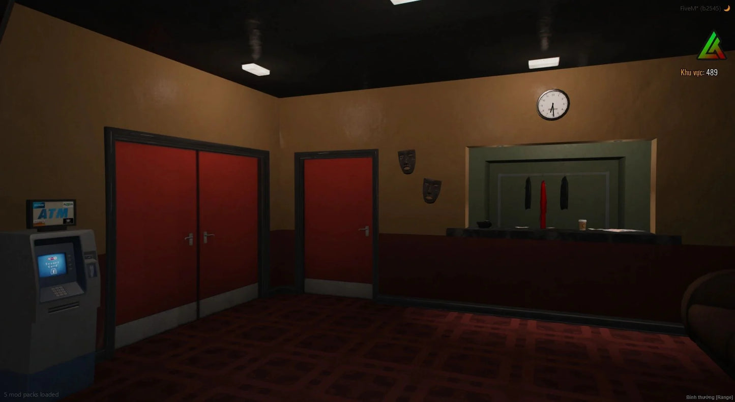 [MLO] Open Interior Stand Up Cafe Overview (Bar)