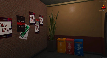 [MLO] Open Interior Stand Up Cafe Overview (Bar)