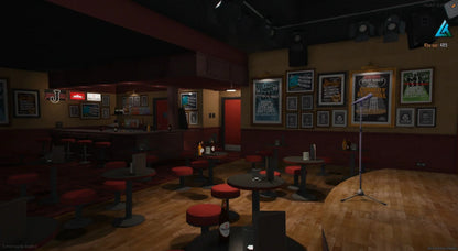[MLO] Open Interior Stand Up Cafe Overview (Bar)