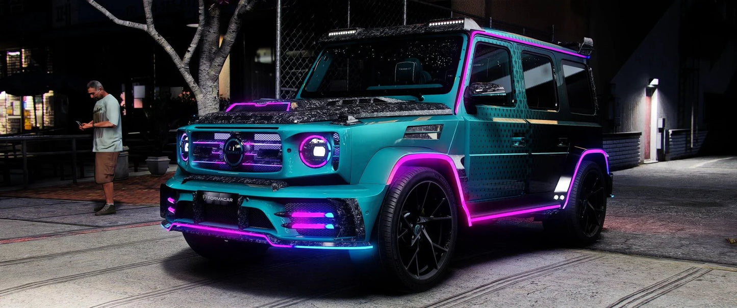 Mansory Mercedes P900 [Dinamic RGB Lights] | A-Studio