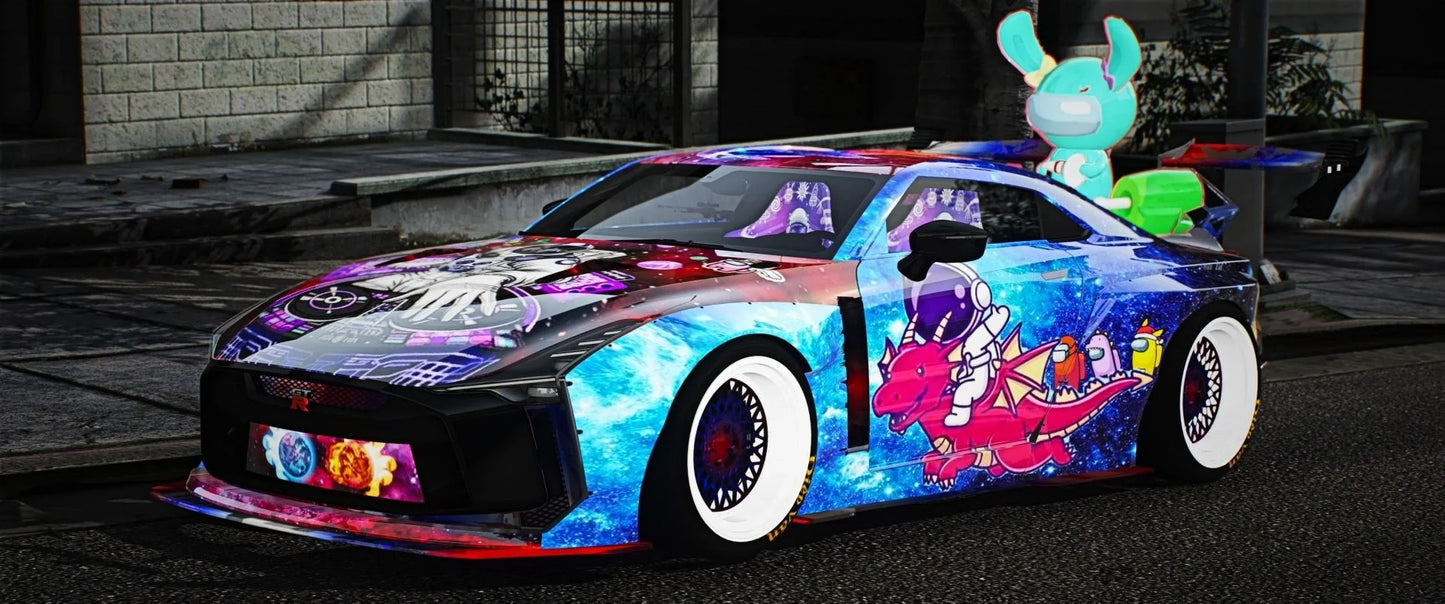 MANSAUG Nissan GTR50 Among Us [Dinamic Lights] | Kick Store