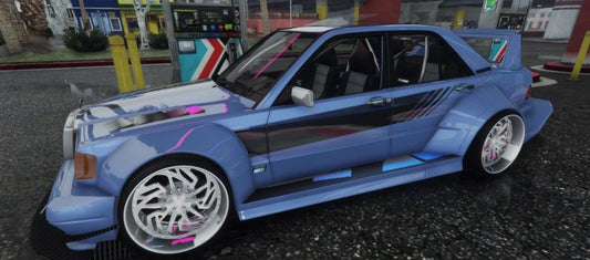 Mercedes 190E Widebody Custom | DR Customs