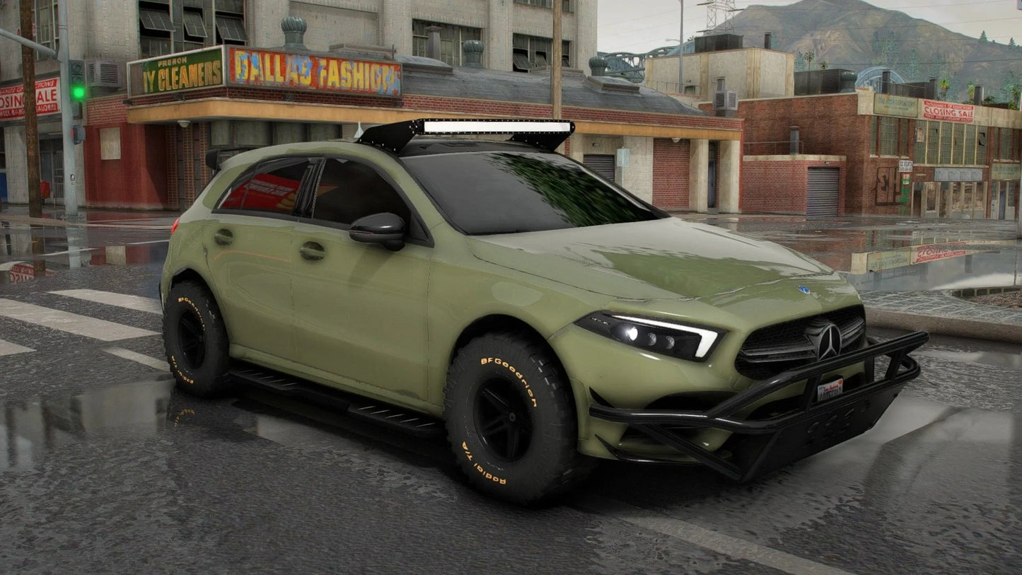 Mercedes A35 Raid Off-Road | Sakura Services