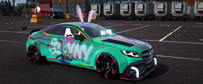 Mercedes AMG C63S BUNNY Edition [Dinamic Lights] | Kick Store