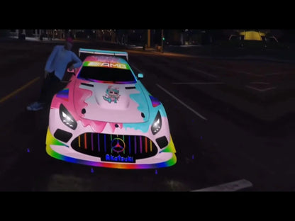 Mercedes-AMG GT 3D Animated Livery