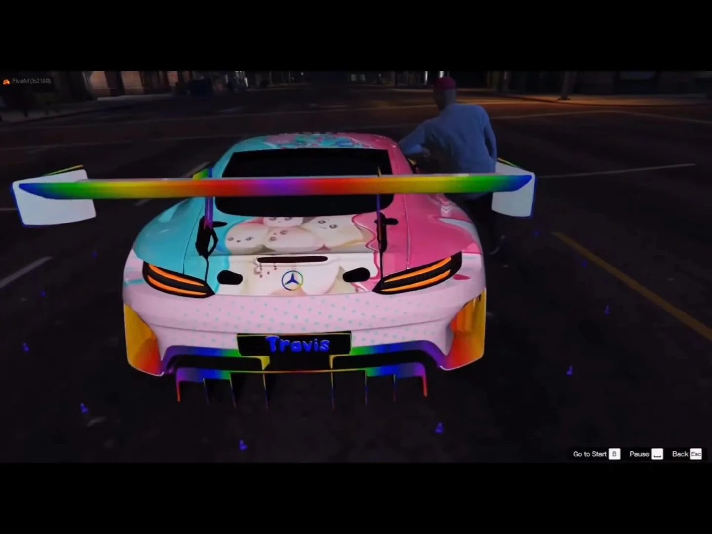 Mercedes-AMG GT 3D Animated Livery