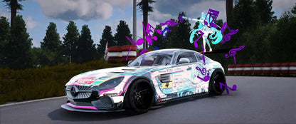 Mercedes AMG GTS Prior Design Music [Dinamic Lights] | Kick Store