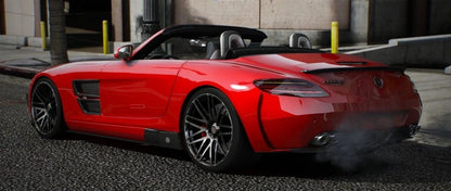 Mercedes Benz Brabus SLS 700 Roadster [Animated Roof] | Chino Garage