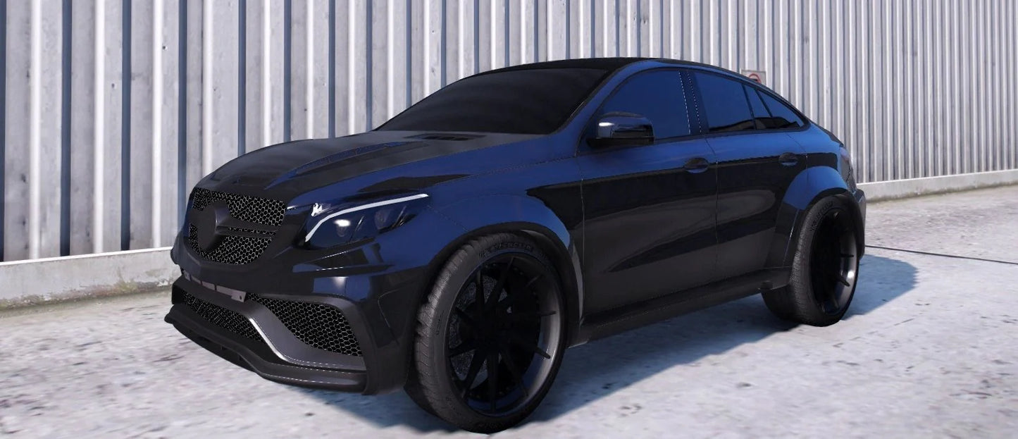 (Debadged) Mercedes Benz GLE Prior Design | KW Custom