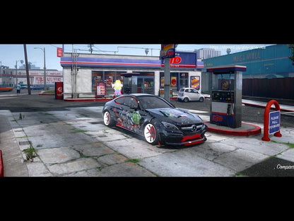 Mercedes-Benz C63S Custom Livery X Marvel