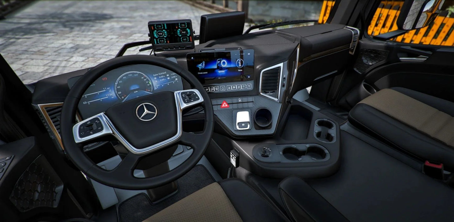 Mercedes-Benz Actros 2020 + Trailer | Trucking Mods