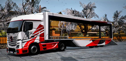 Mercedes-Benz Actros 2020 + Trailer | Trucking Mods