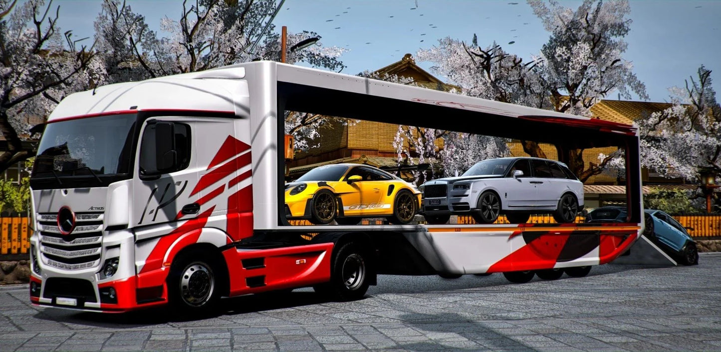 Mercedes-Benz Actros 2020 + Trailer | Trucking Mods