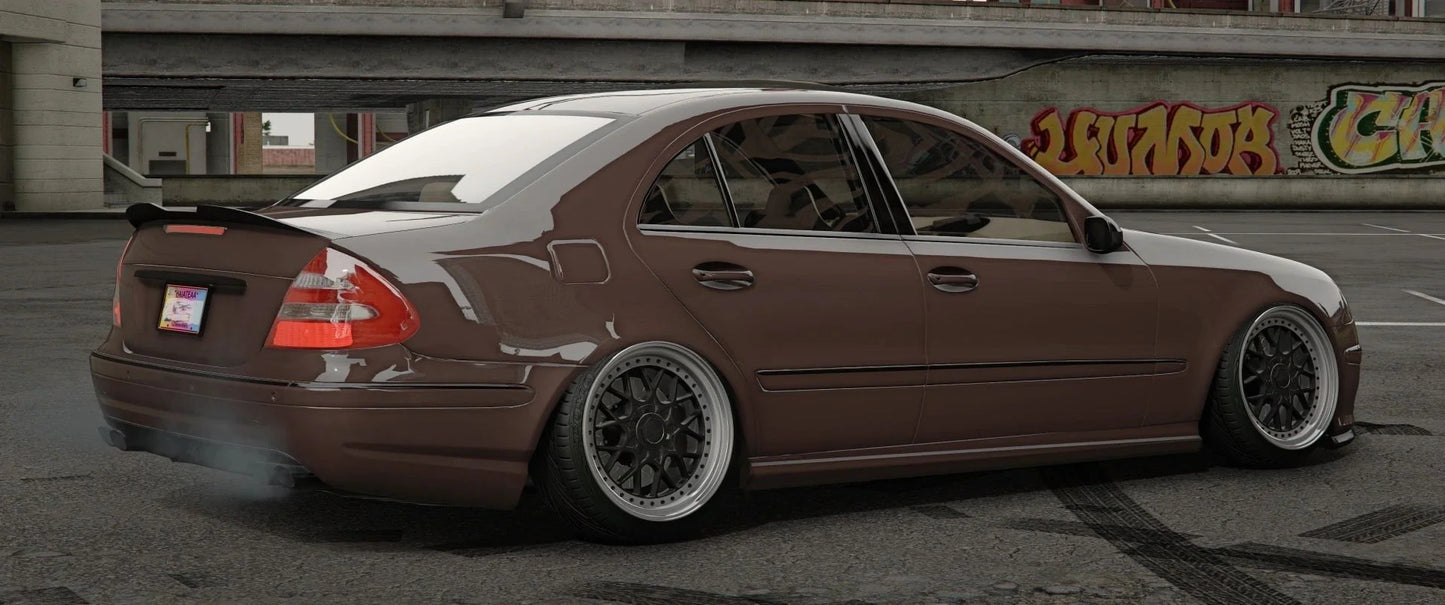 Mercedes-Benz E55 AMG 6 Seater Slider (Animated Plate Changer) | AM