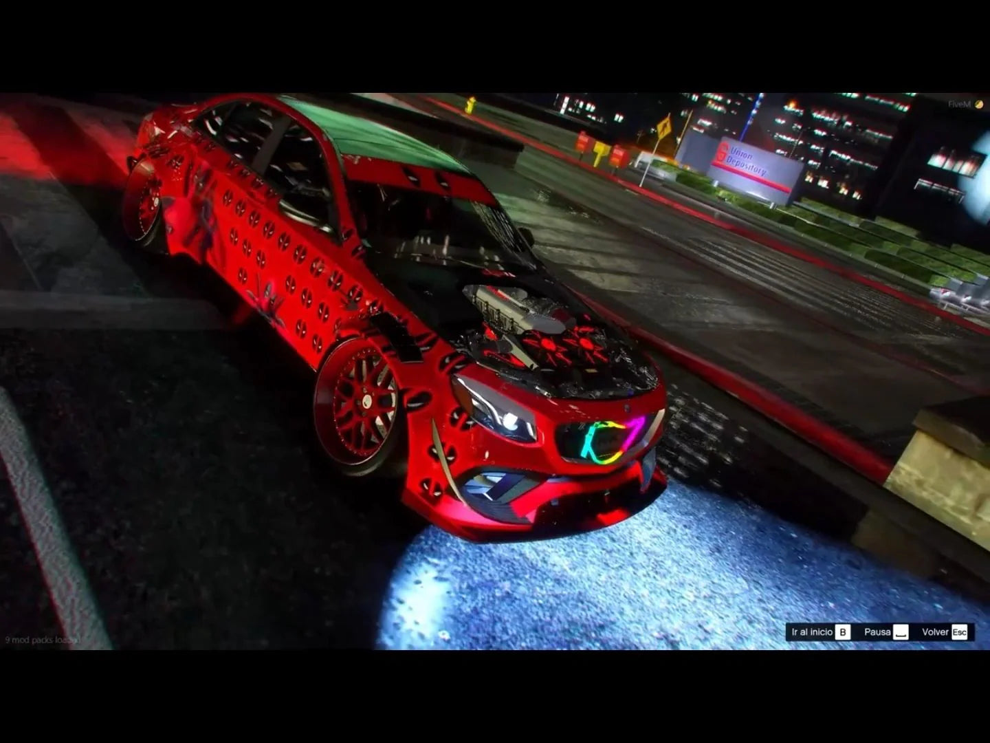 Mercedes Benz E63 AMG Deadpool