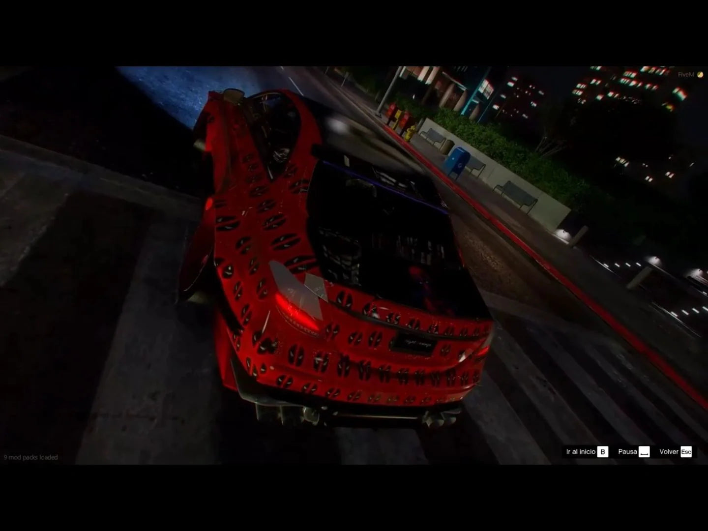 Mercedes Benz E63 AMG Deadpool