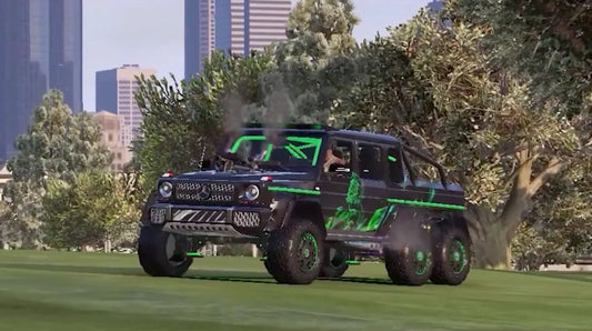 Mercedes Benz G63 Hulk Animated | DRG