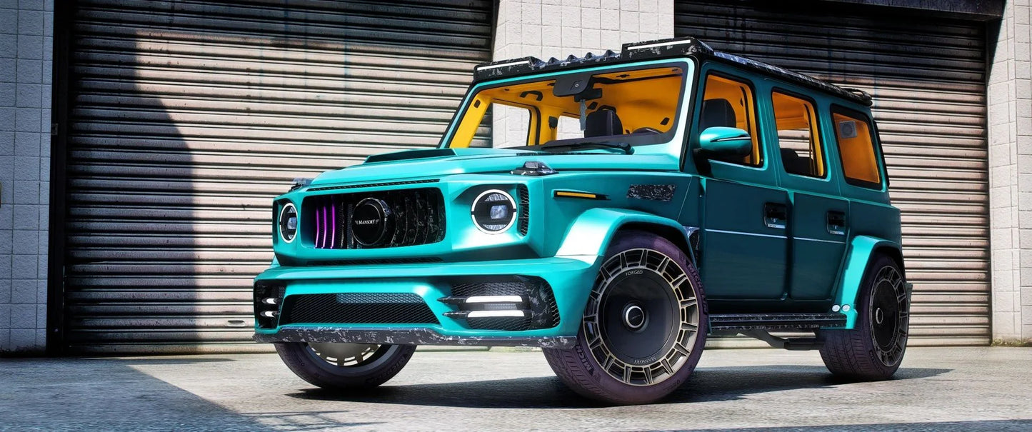 Mercedes-Benz G63 Mansory Widebody (Animated Sunroof) | GZ Customs