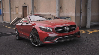 Mercedes Benz Maybach S650 Cabriolet Brabus | D-ICY Customs