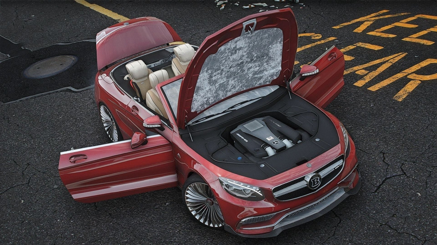 Mercedes Benz Maybach S650 Cabriolet Brabus | D-ICY Customs