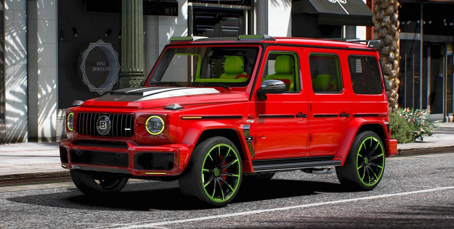 Mercedes-Brabus G63 G800 Black Ops | Bleed