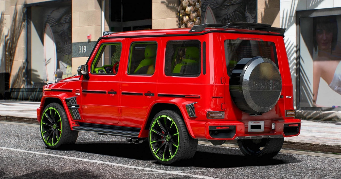 Mercedes-Brabus G63 G800 Black Ops | Bleed