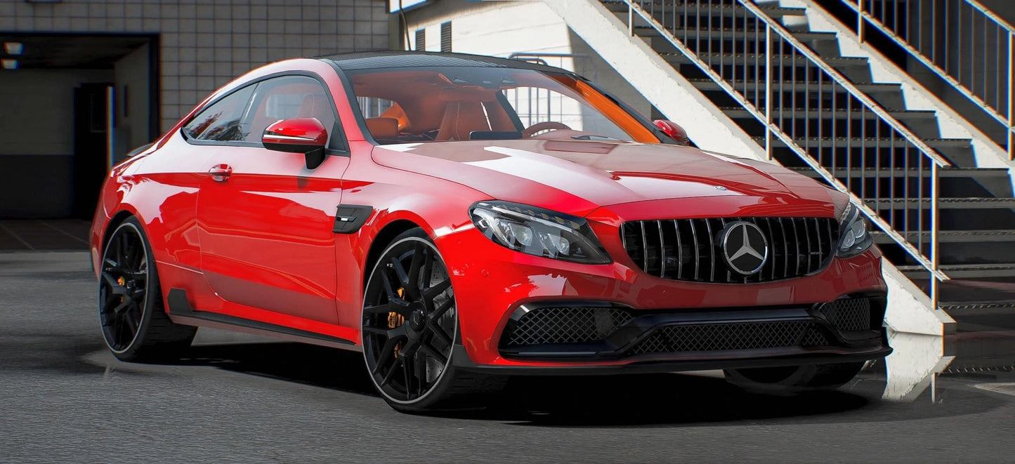 Mercedes C63 AMG Stanced (Tuning) | DDC Cars