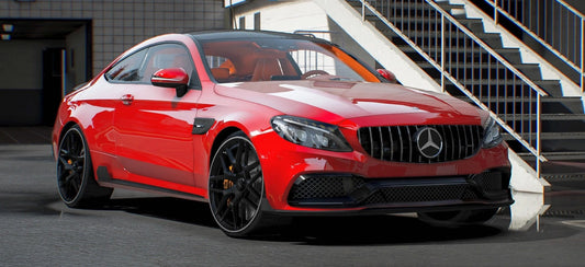 Mercedes C63 AMG Stanced (Tuning) | DDC Cars