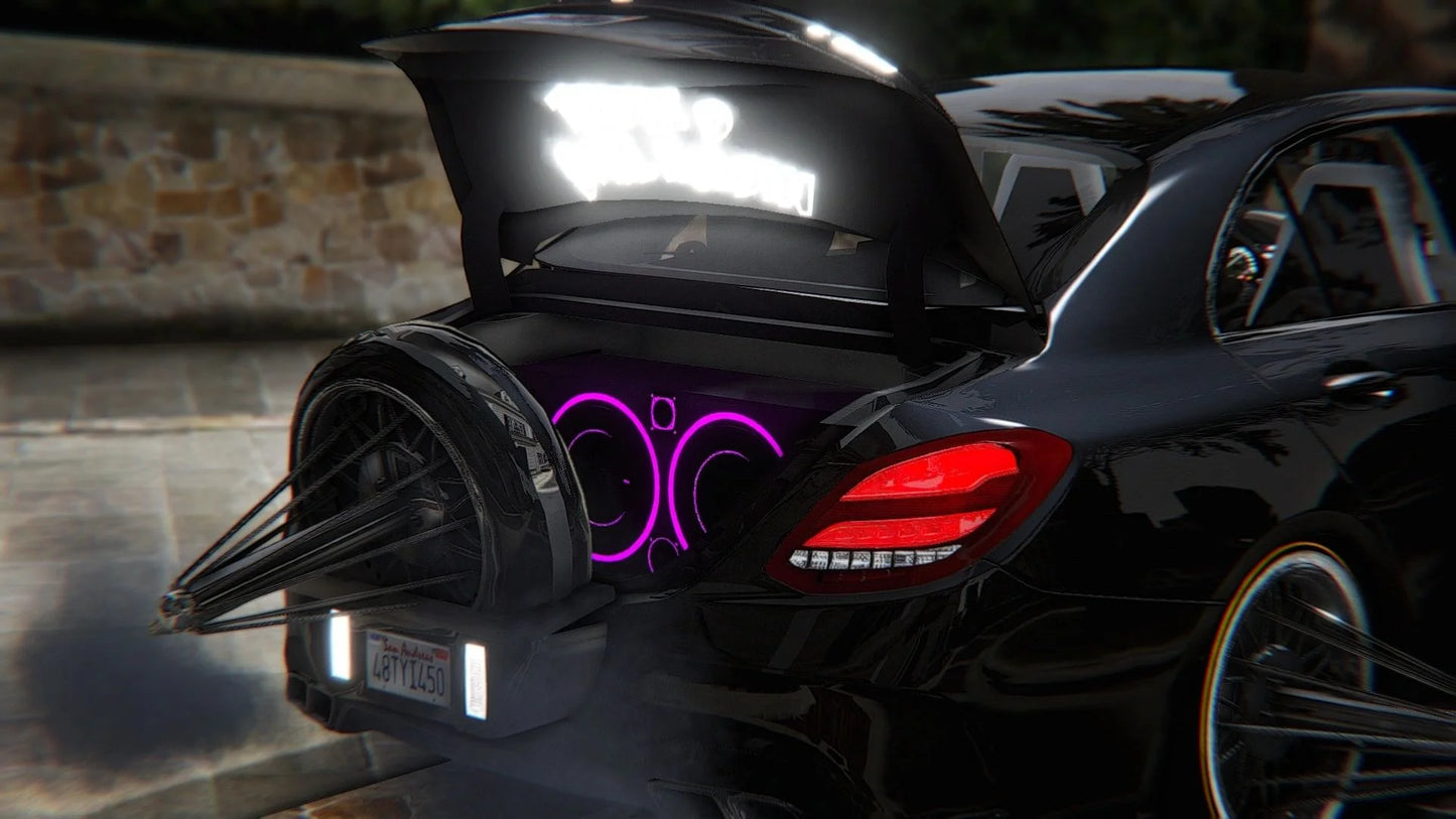 Mercedes C63 on Swangas | DDC Cars