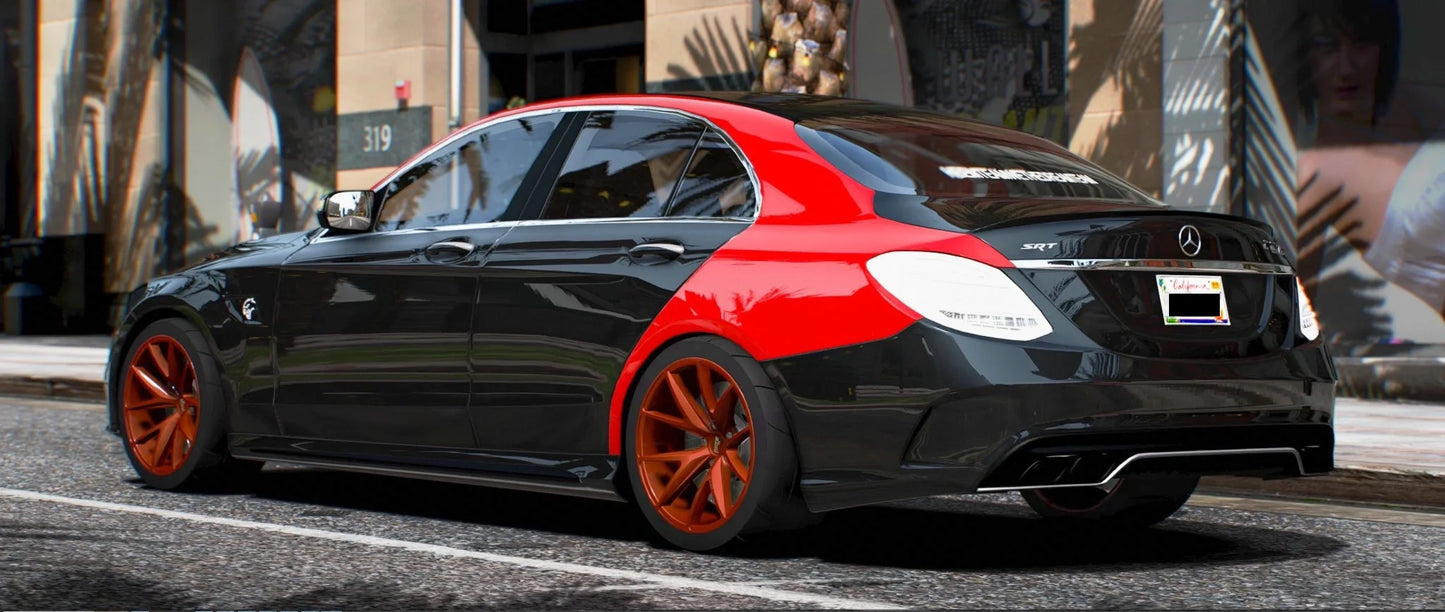 Mercedes C63 SRT Swaped Hemi 2018 | Pers